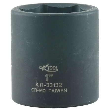 K-Tool International 1/2" Drive Impact Socket black oxide, Stndrd 6 Pnt 1/2"Dr, 1 KTI-33132